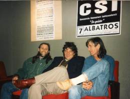 1994-12-02 -Townes met Rick Danko and Harold Eggers in Italy