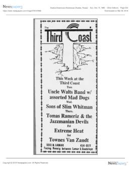 1980-12-20  the Third Coast-Austin-TX