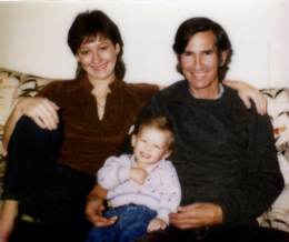 1984-xx-xx -Townes with Jeanene and Will at home in Austin