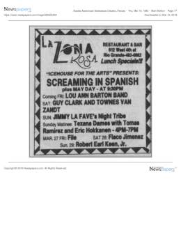 1992-03-21  La Zona Rosa-Austin-TX