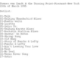 1995-03-15  the Turning Point-Piermont-New York-NY