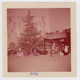 1956-12-25  Townes first guitar under the Christmas tree