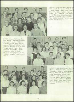 1960-xx-xx -Townes Boulder High School class photo