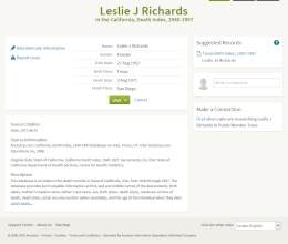 1971-08-03  Leslie J. Richards is murdered in Leucadia-San Diego County-CA