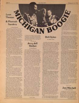 1974-02-03  King Pleasures-Ann Arbor-MI