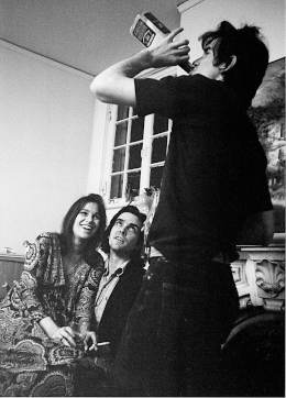 1974-xx-xx -early TVZ with Guy and Suzanna at John Lomax IIIs house in Nashville-TN