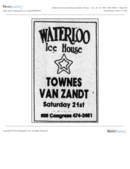 1984-01-21  the Waterloo Ice House-Austin-TX