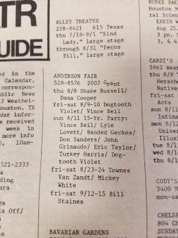 1985-08-23  and 24 Anderson Fair Houston-TX
