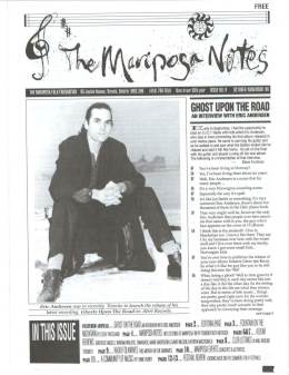 1989-11-12 -the Diamond Club-the Mariposa Notes 1989 Oct-Nov-Issue no 9