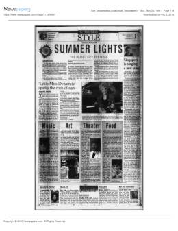 1991-05-30  Summer Lights Festival Nashville-TN