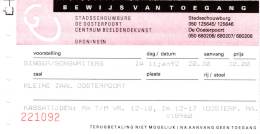 1992-01-11 -Oosterpoort-Groningen-NL-Ticket-Singersongwriters
