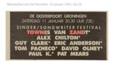1992-01-11  De Oosterpoort-Groningen-NL
