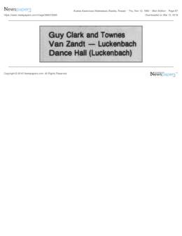 1992-11-14  Luckenbach Dance Hall-Luckenbach-TX