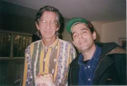 1995-xx-xx -Townes and Luc Wouters who organised tours in Europe for Townes in Berlin