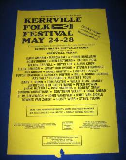1979-05-24  until 28 8th Annual Kerrville Festival