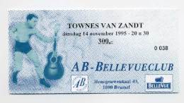 1995-11-14 Ticket TVZ the AB Brussels Belgium