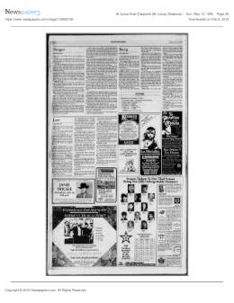 1990-05-20 Westport Playhouse-St Louis-MO