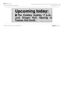 1990-06-06 Jack Singer Hall-Calgary-AB-CANADA