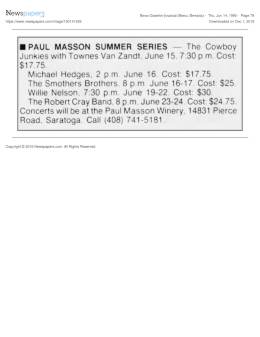 1990-06-15 Paul Massons Winery-Saratoga-CA
