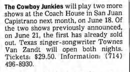 1990-06-18 the Coach House