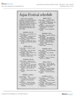 1990-08-10 Aqua Festival at the Auditorium Shores-Austin-TX