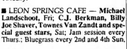 1990-08-11 Leon Springs Cafe