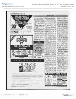 1990-09-07 the Warehouse-Tallahassee-FL