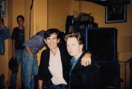 1990-10-31 Townes with soundman Martin Hagfors