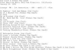 1991-01-20 GAMH-San Francisco-CA