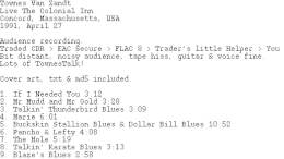 1991-04-27 the Colonial Inn-Concord-MA