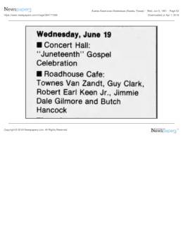 1991-06-19 the Roadhouse at the Kennedy Center-Washington-DC