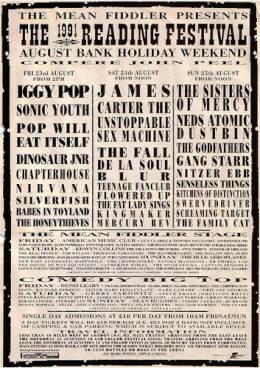 1991-08-23 the Mean Fiddler stage at the Reading Festival