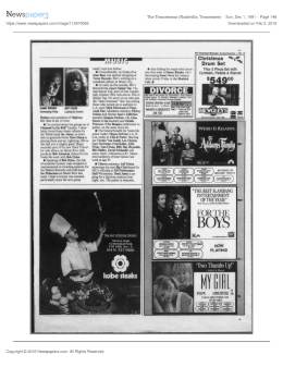 1991-12-01 the 12th and Porter Playroom-Nashville-TN