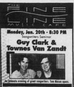 1992-01-20 Fine Line Music Cafe