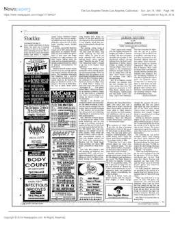 1992-02-28 McCabes Guitar Shop-Santa Monica