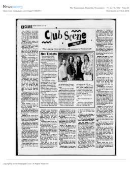 1992-06-19 Douglas Corner Cafe-Nashville-TN
