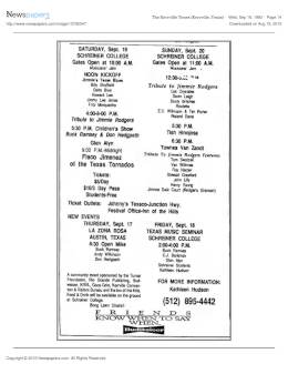 1992-09-20 Shreiner College