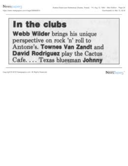 1993-08-13 the Cactus Cafe-Austin-TX 2