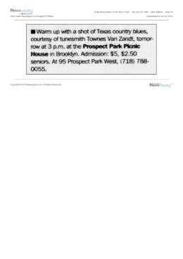 1993-11-21 Prospect Park Picnic House-Brooklyn NY