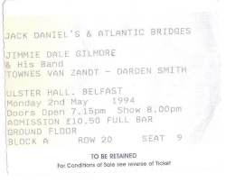 1994-05-02 Ulster Hall-Belfast-Northern Island-UK