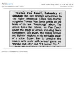 1994-08-27 Schubas Tavern-Chicago-IL