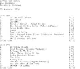 1994-11-25 das Jazzhaus-Freiburg Germany