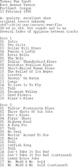 1995-02-23 East Avenue Tavern-Portland-OR