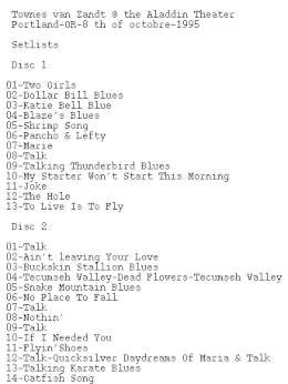 1995-10-08 the Aladdin Theater-Portland-OR