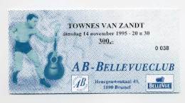 1995-11-14 Ticket-TVZ-the AB Brussels-Belgium