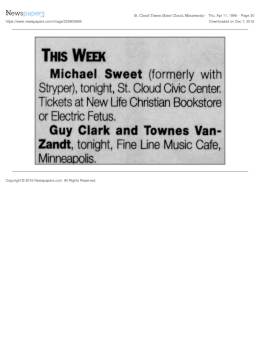 1996-04-11 the Fine Line Music Cafe-Minneapolis-MO