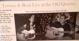 1996-10-05 Townes and Brad Brown at the Old Quarter