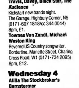 1996-12-03 the Borderline-London-UK